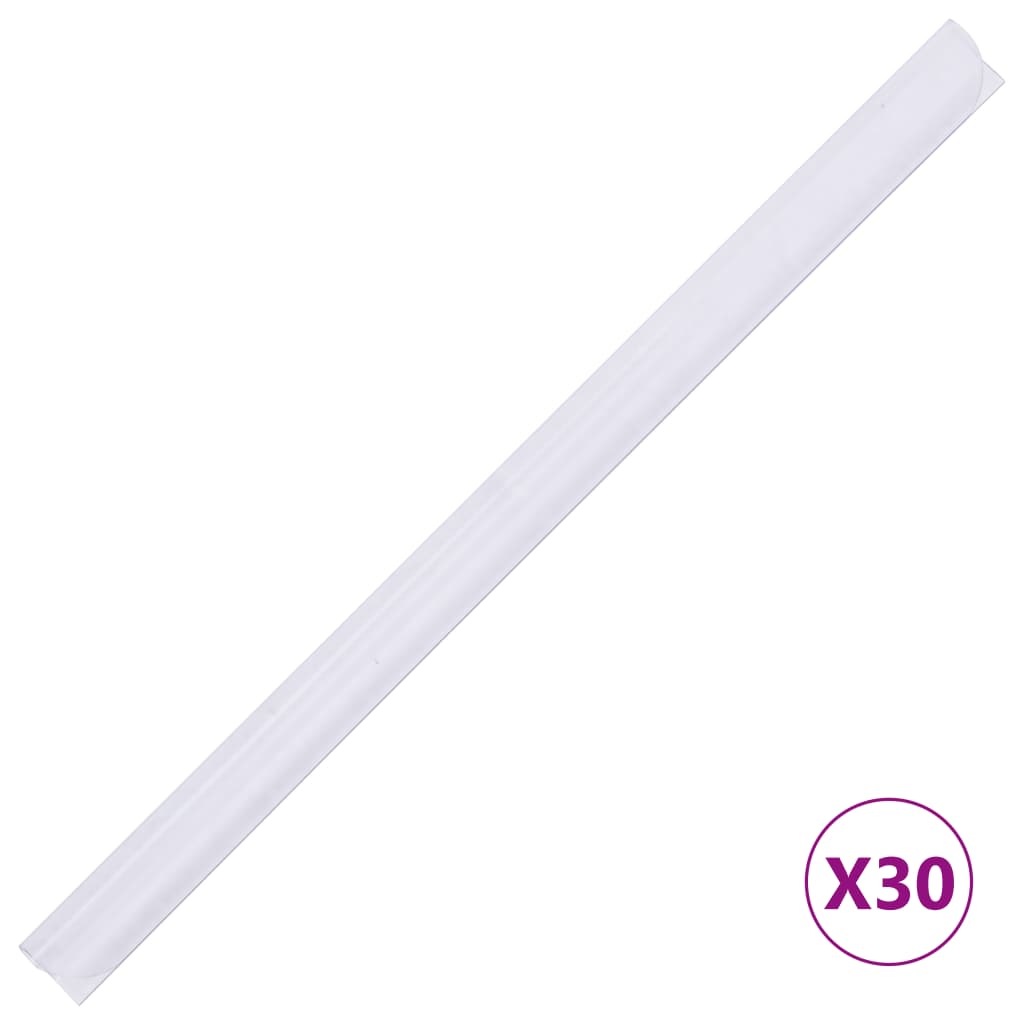 vidaXL Panou de intimitate grădină, alb, 70 x 0,19 m, PVC vidaXL Panou de intimitate grădină, alb, 70 x 0,19 m, PVC