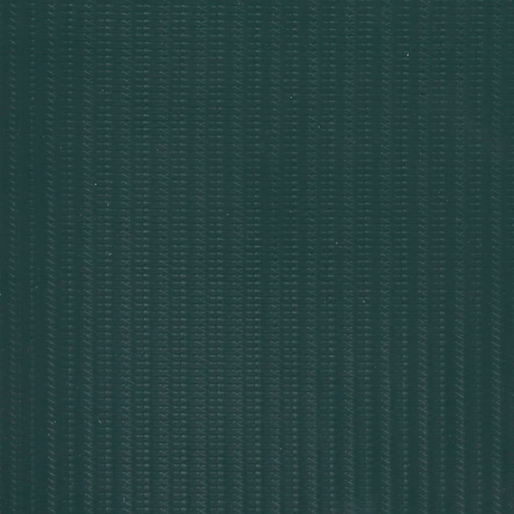 vidaXL Panou de intimitate grădină, verde mat, 35 x 0,19 m, PVC