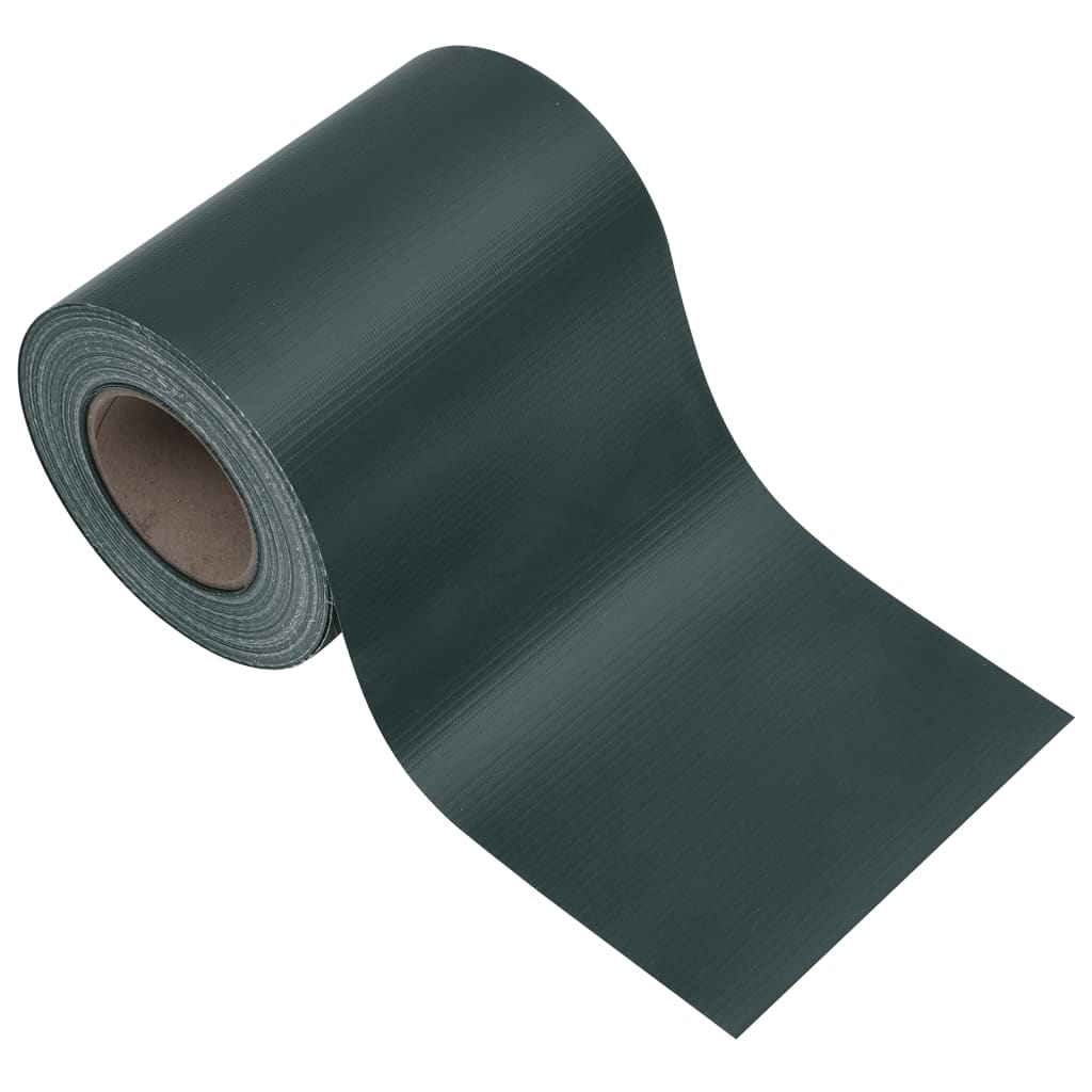 vidaXL Panouri intimitate grădină, 4 buc., verde mat, 35x0,19 m, PVC