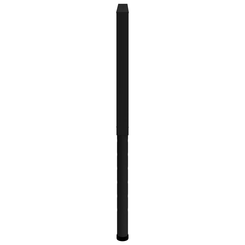 vidaXL Cadre banc lucru reglabile 2 buc. negru 85x(69-95,5) cm, metal vidaXL Cadre banc lucru reglabile 2 buc. negru 85x(69-95,5) cm, metal