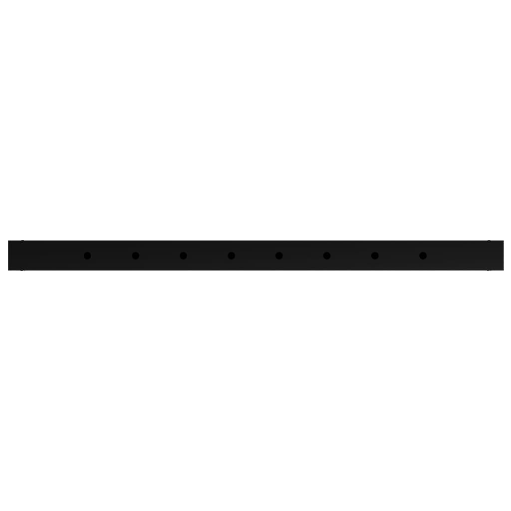 vidaXL Cadre banc lucru reglabile 2 buc. negru 85x(69-95,5) cm, metal vidaXL Cadre banc lucru reglabile 2 buc. negru 85x(69-95,5) cm, metal
