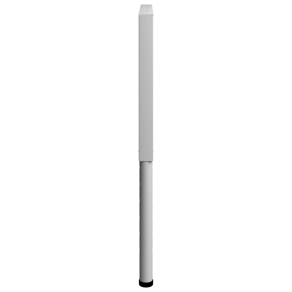 vidaXL Cadre banc lucru reglabile, 2 buc., gri, 85x(69-95,5) cm, metal vidaXL Cadre banc lucru reglabile, 2 buc., gri, 85x(69-95,5) cm, metal