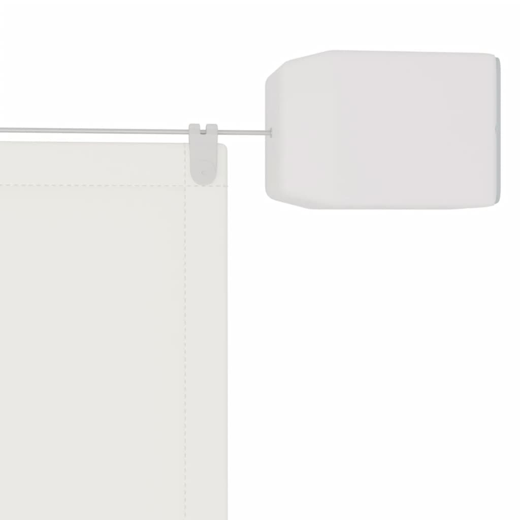 vidaXL Copertină verticală, alb, 100x800 cm, țesătură Oxford vidaXL Copertină verticală, alb, 100x800 cm, țesătură Oxford