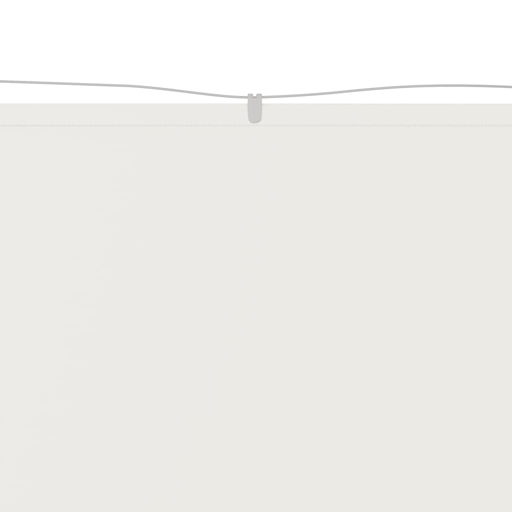vidaXL Copertină verticală, alb, 140x600 cm, țesătură Oxford vidaXL Copertină verticală, alb, 140x600 cm, țesătură Oxford