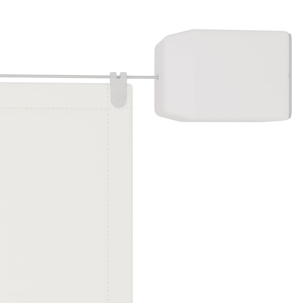 vidaXL Copertină verticală, alb, 140x600 cm, țesătură Oxford vidaXL Copertină verticală, alb, 140x600 cm, țesătură Oxford