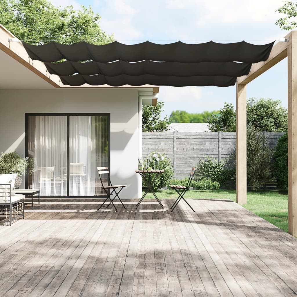 vidaXL Copertină verticală, antracit, 60x600 cm, țesătură Oxford
