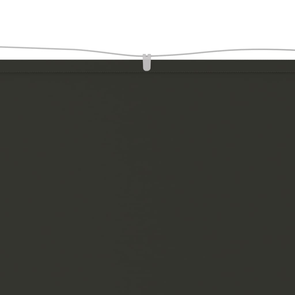 vidaXL Copertină verticală, antracit, 100x800 cm, țesătură Oxford vidaXL Copertină verticală, antracit, 100x800 cm, țesătură Oxford