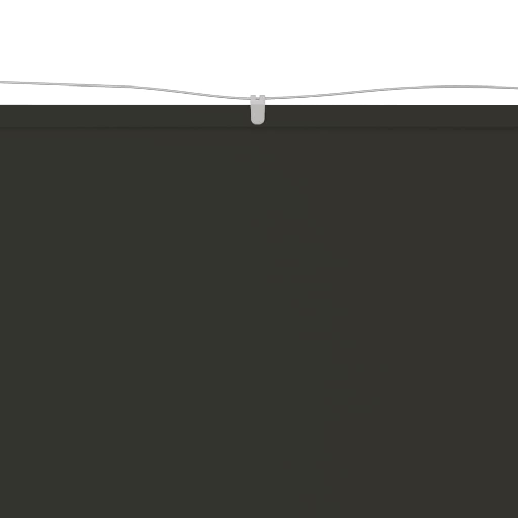 vidaXL Copertină verticală, antracit, 180x1000 cm, țesătură Oxford vidaXL Copertină verticală, antracit, 180x1000 cm, țesătură Oxford