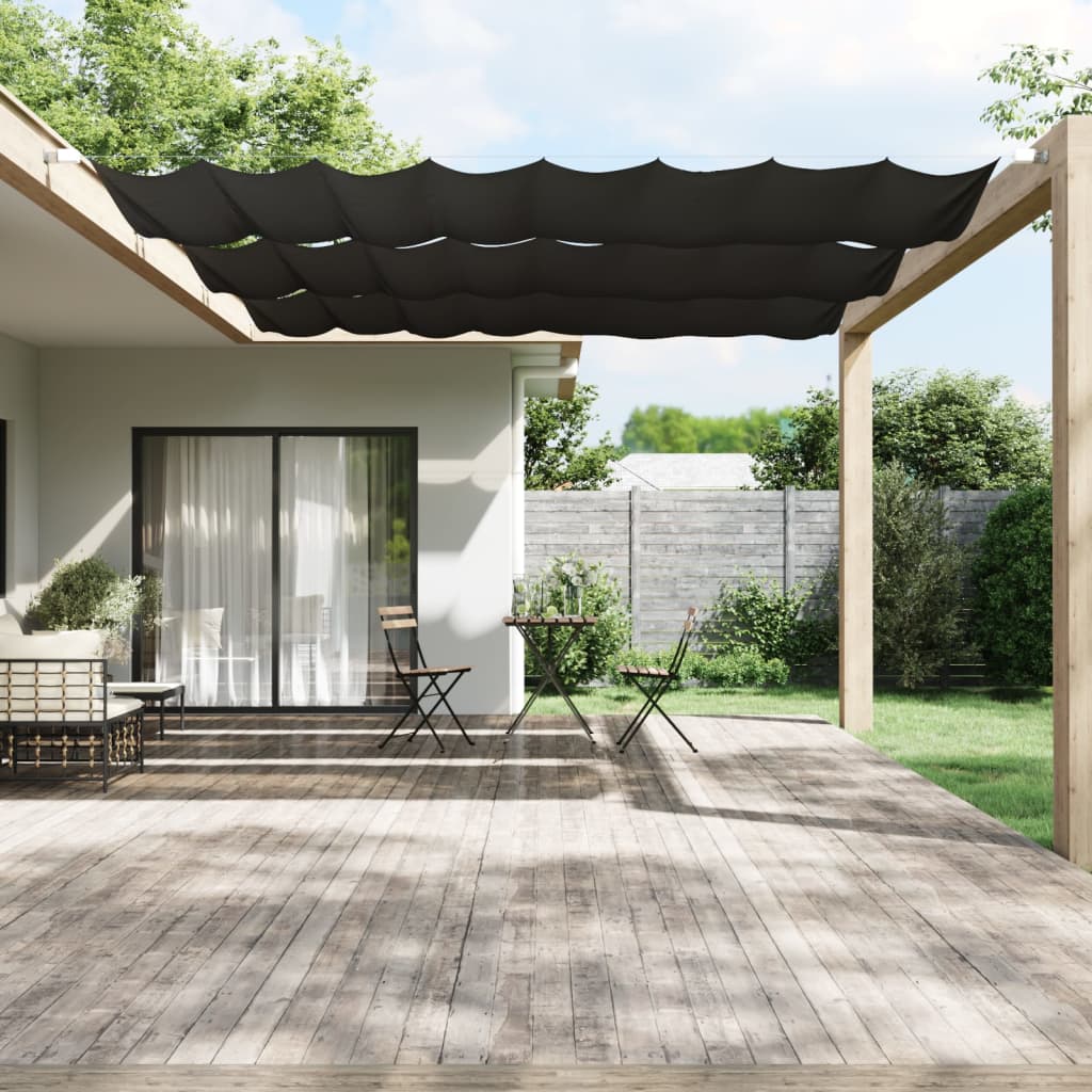 vidaXL Copertină verticală, antracit, 180x1000 cm, țesătură Oxford vidaXL Copertină verticală, antracit, 180x1000 cm, țesătură Oxford