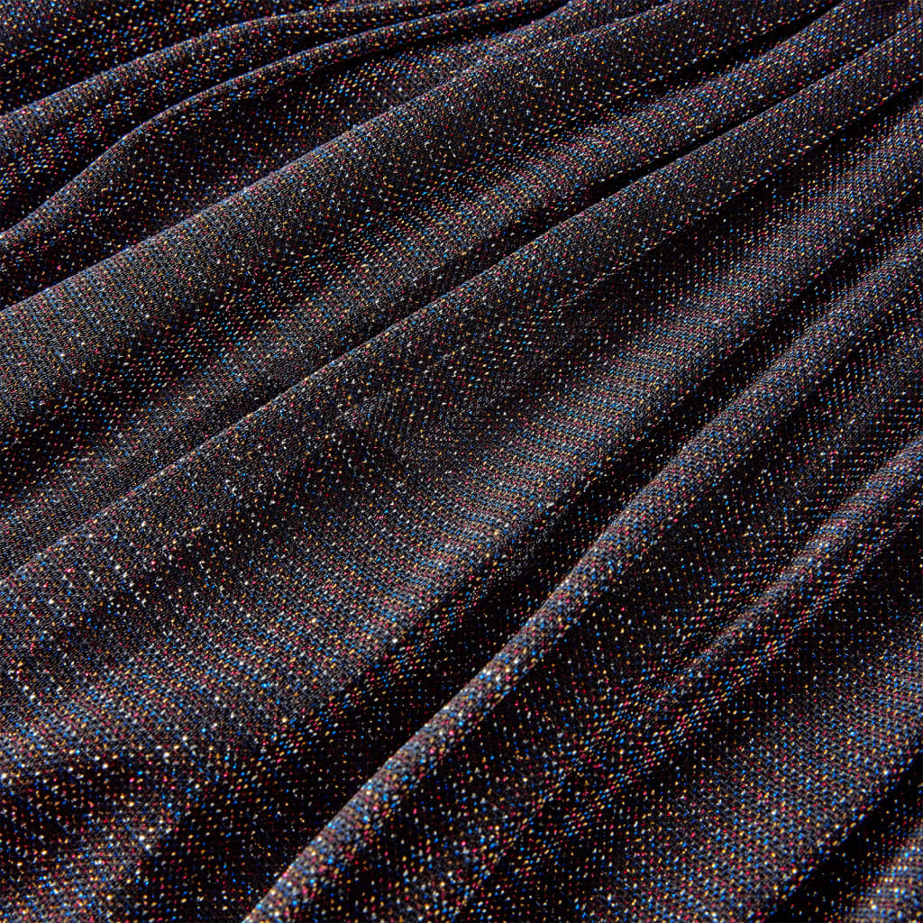 Fusta plisată pentru copii cu sclipici, roșu, 116