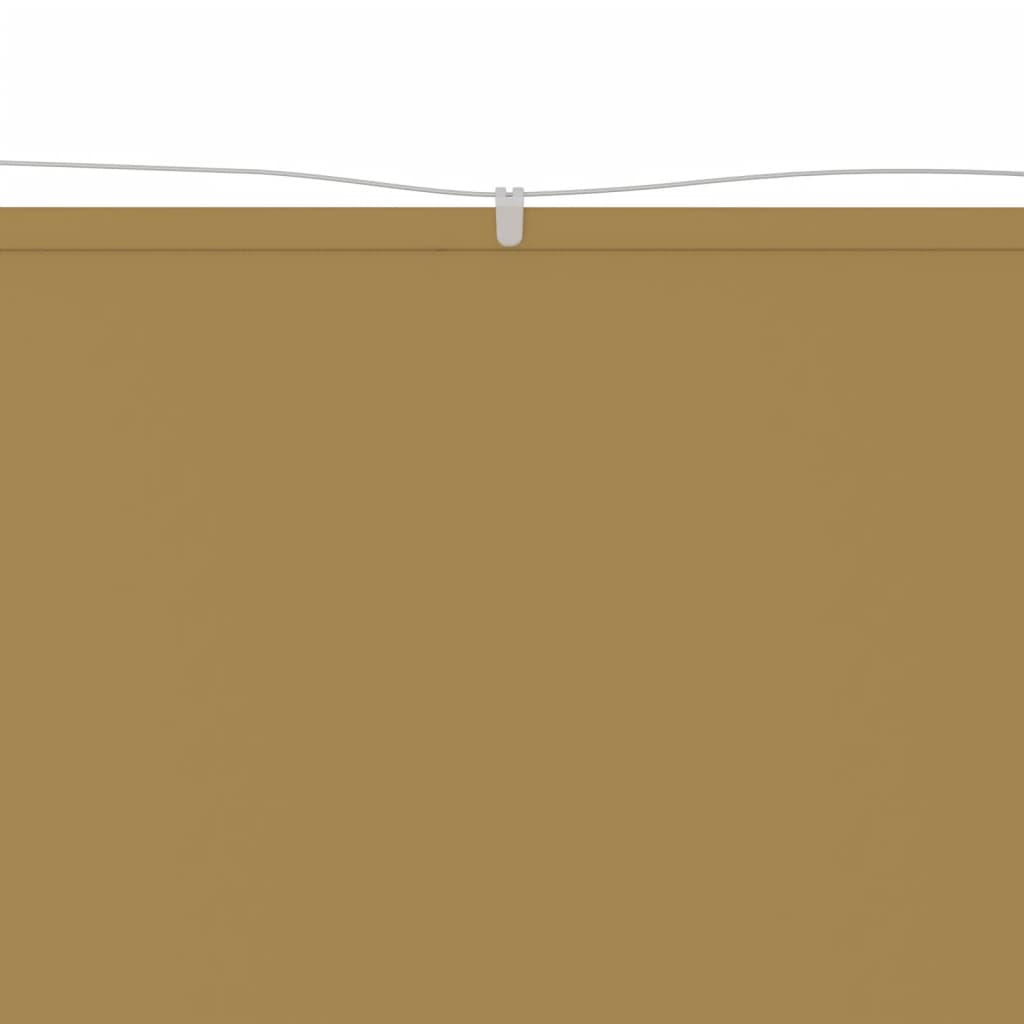 vidaXL Copertină verticală, bej, 60x600 cm, țesătură Oxford vidaXL Copertină verticală, bej, 60x600 cm, țesătură Oxford
