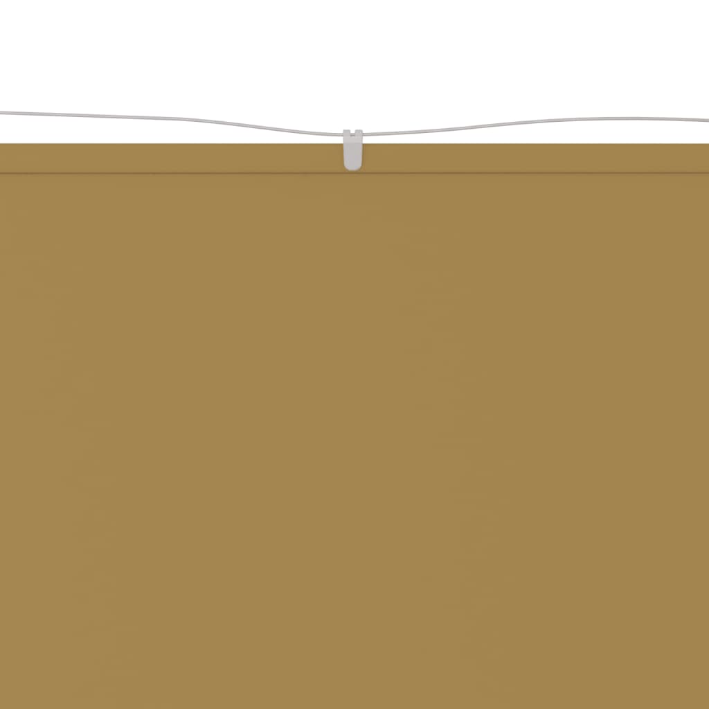 vidaXL Copertină verticală, bej, 60x1200 cm, țesătură Oxford