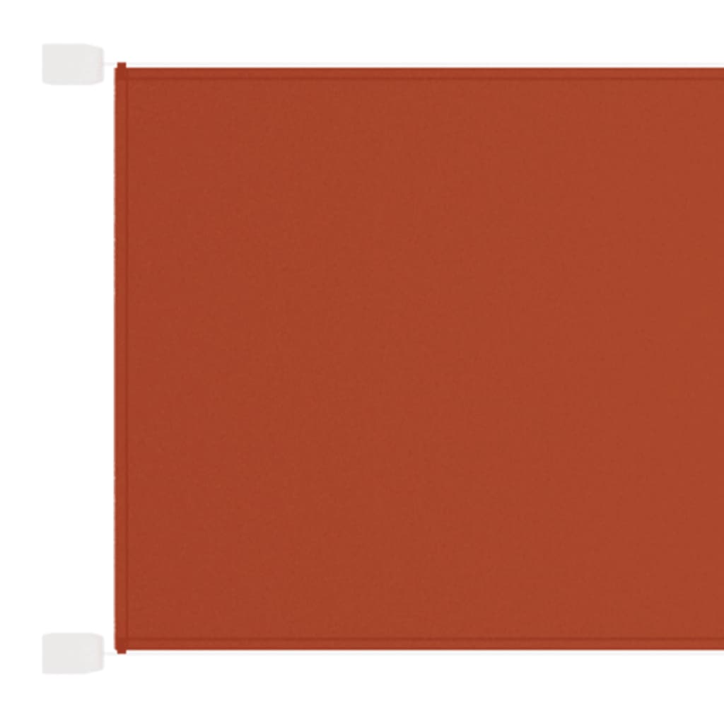 vidaXL Copertină verticală, teracotă, 60x600 cm, țesătură Oxford vidaXL Copertină verticală, teracotă, 60x600 cm, țesătură Oxford