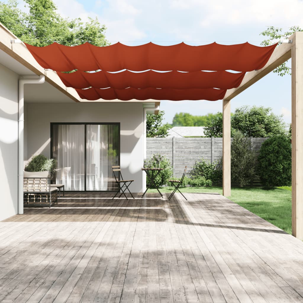 vidaXL Copertină verticală, teracotă, 200x360 cm, țesătură Oxford vidaXL Copertină verticală, teracotă, 200x360 cm, țesătură Oxford