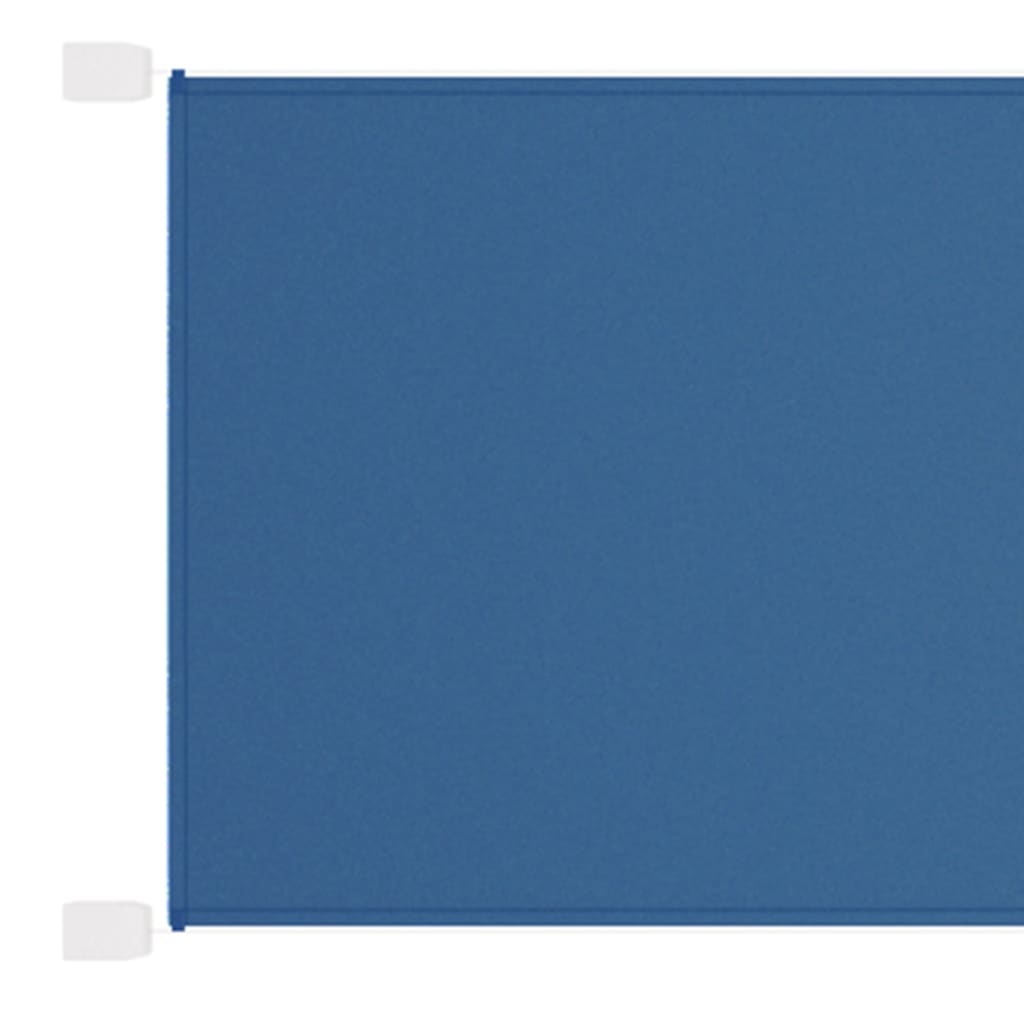 vidaXL Copertină verticală, albastru, 140x420 cm, țesătură oxford
