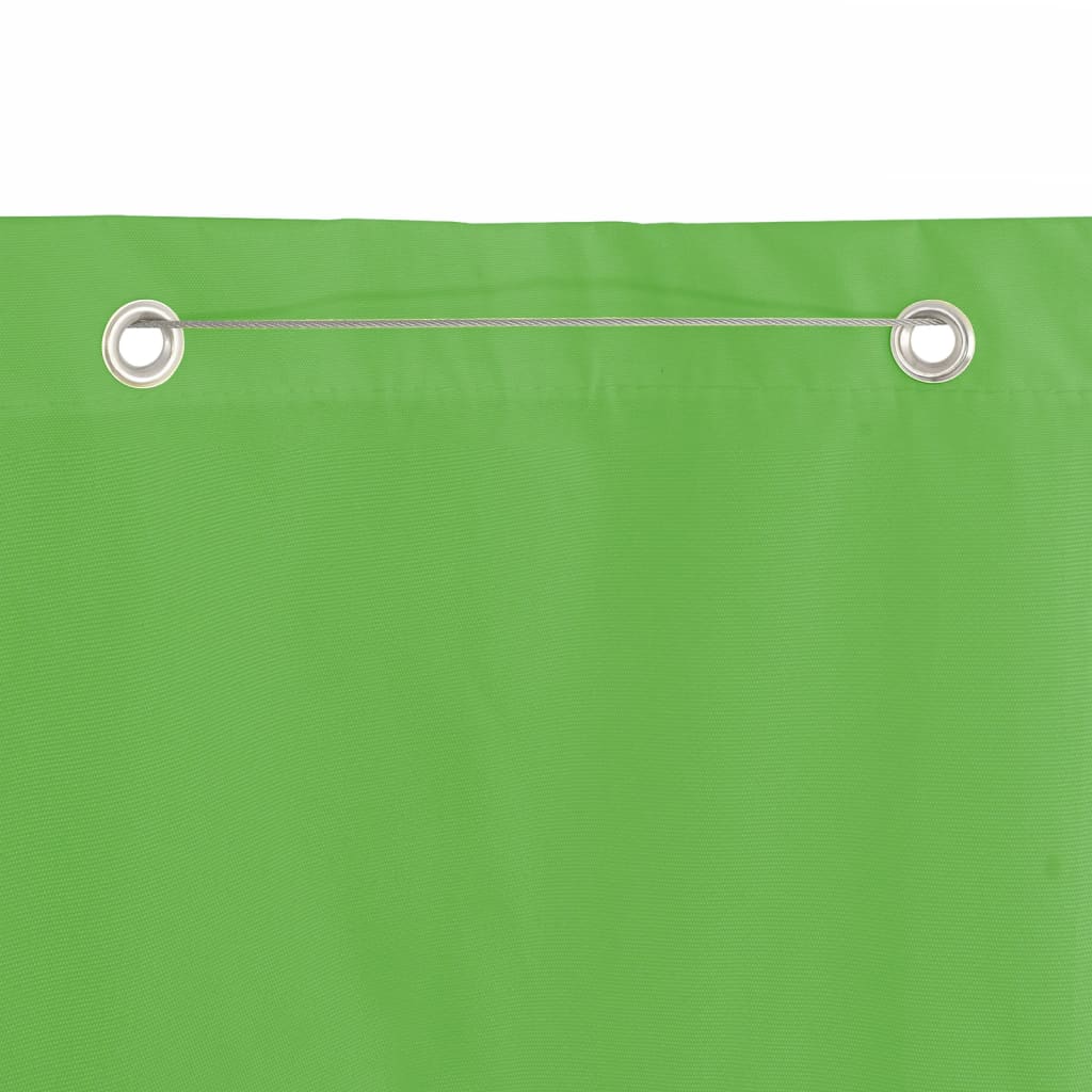 vidaXL Paravan de balcon, verde deschis, 100x240 cm, țesătură oxford vidaXL Paravan de balcon, verde deschis, 100x240 cm, țesătură oxford