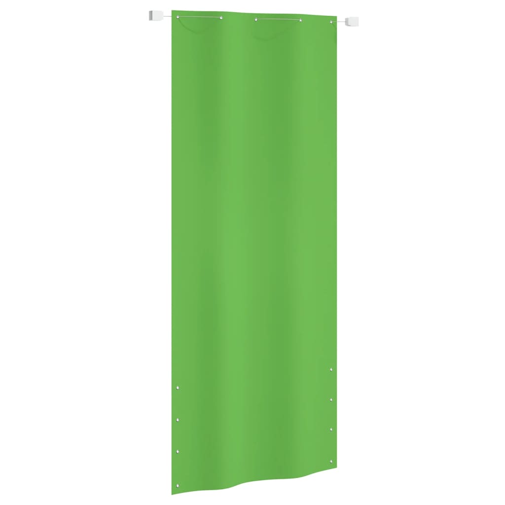 vidaXL Paravan de balcon, verde deschis, 100x240 cm, țesătură oxford vidaXL Paravan de balcon, verde deschis, 100x240 cm, țesătură oxford