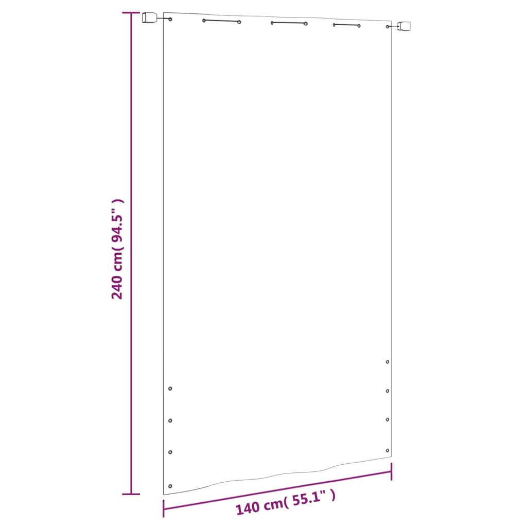 vidaXL Paravan de balcon, verde deschis, 140x240 cm, țesătură oxford vidaXL Paravan de balcon, verde deschis, 140x240 cm, țesătură oxford