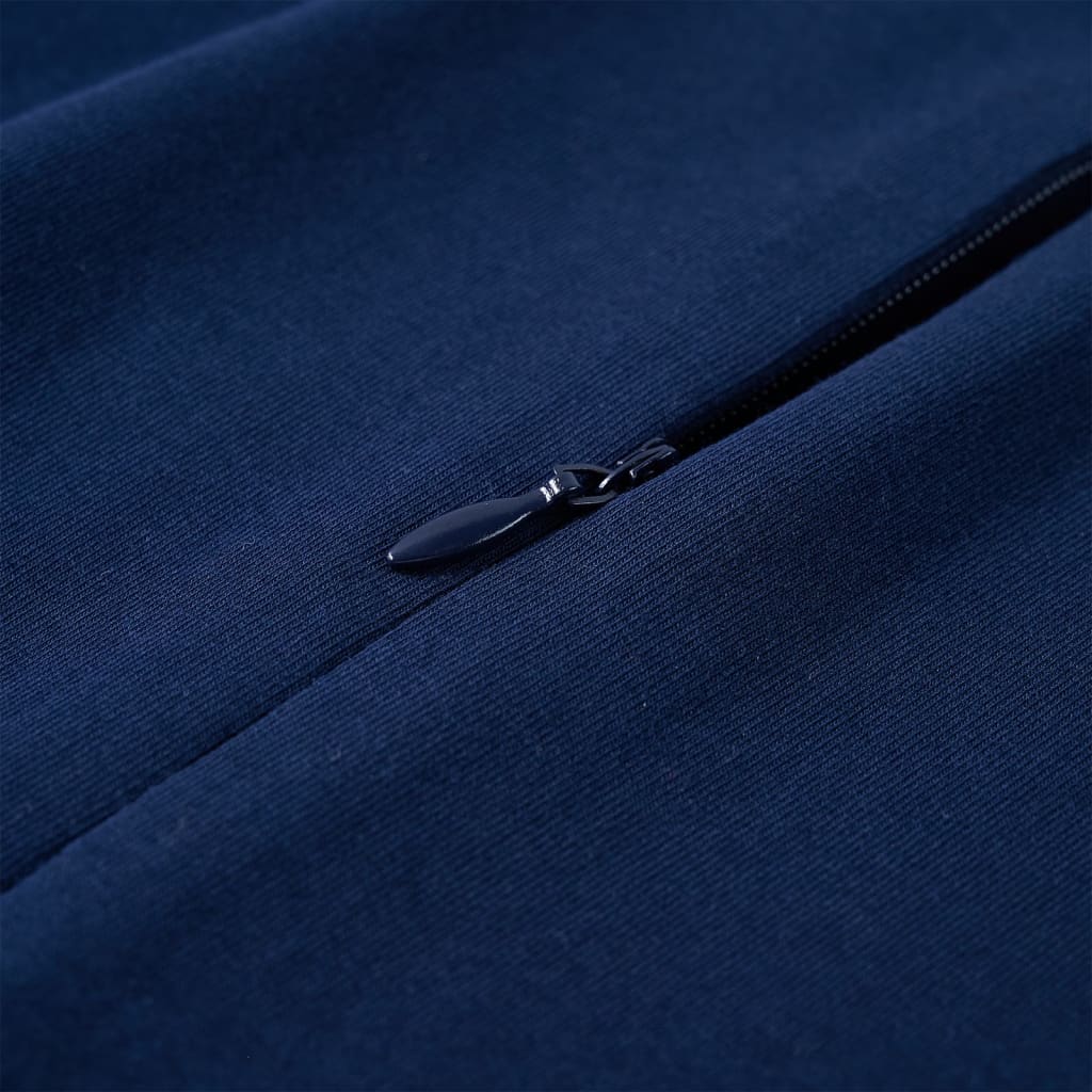 Rochie pentru copii cu mâneci lungi, bleumarin, 104