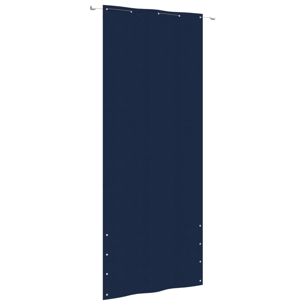 vidaXL Paravan de balcon, albastru, 100 x 240 cm, țesătură oxford