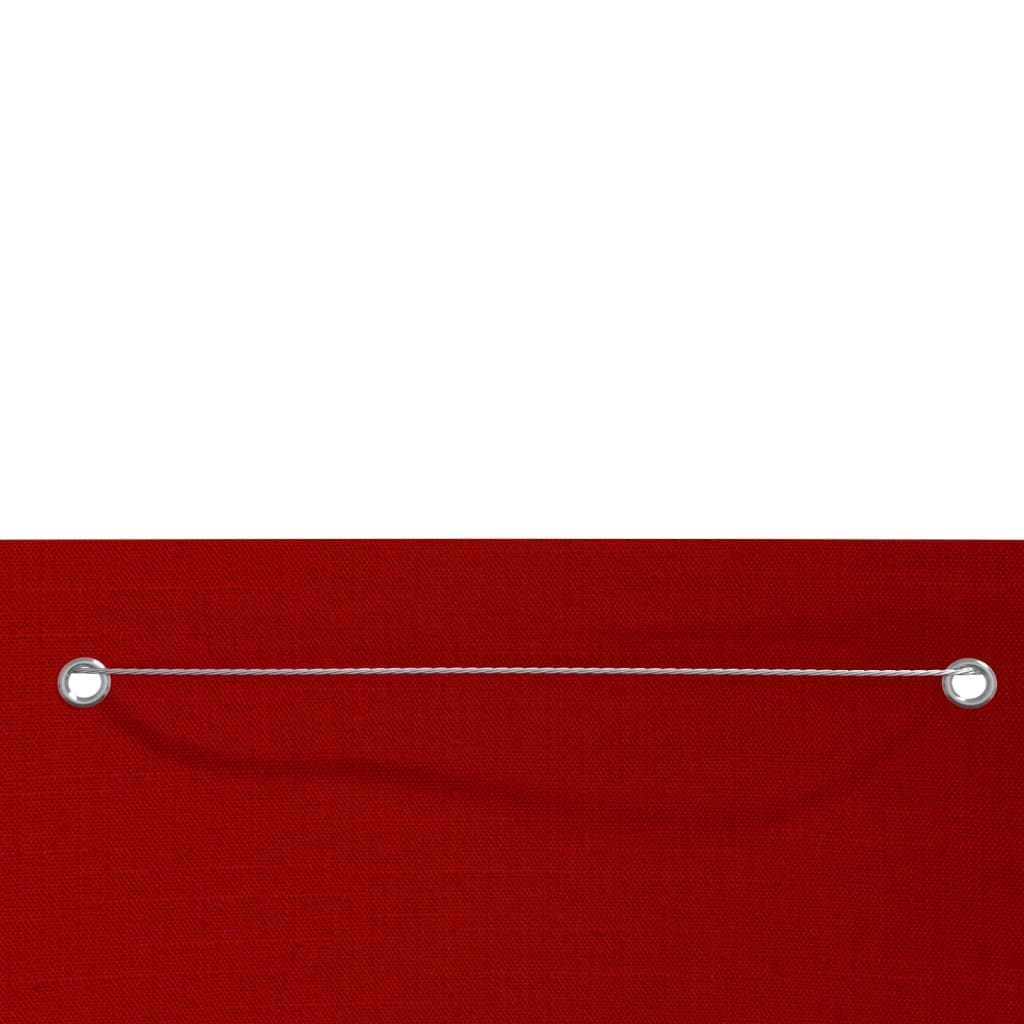 vidaXL Paravan de balcon, roșu, 80 x 240 cm, țesătură oxford vidaXL Paravan de balcon, roșu, 80 x 240 cm, țesătură oxford