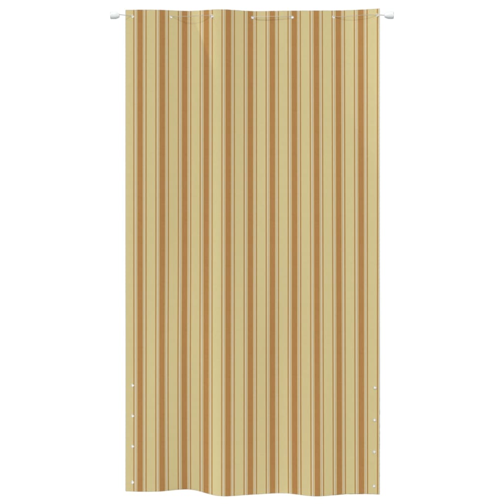 vidaXL Paravan de balcon, galben/portocaliu,140x240 cm,țesătură oxford