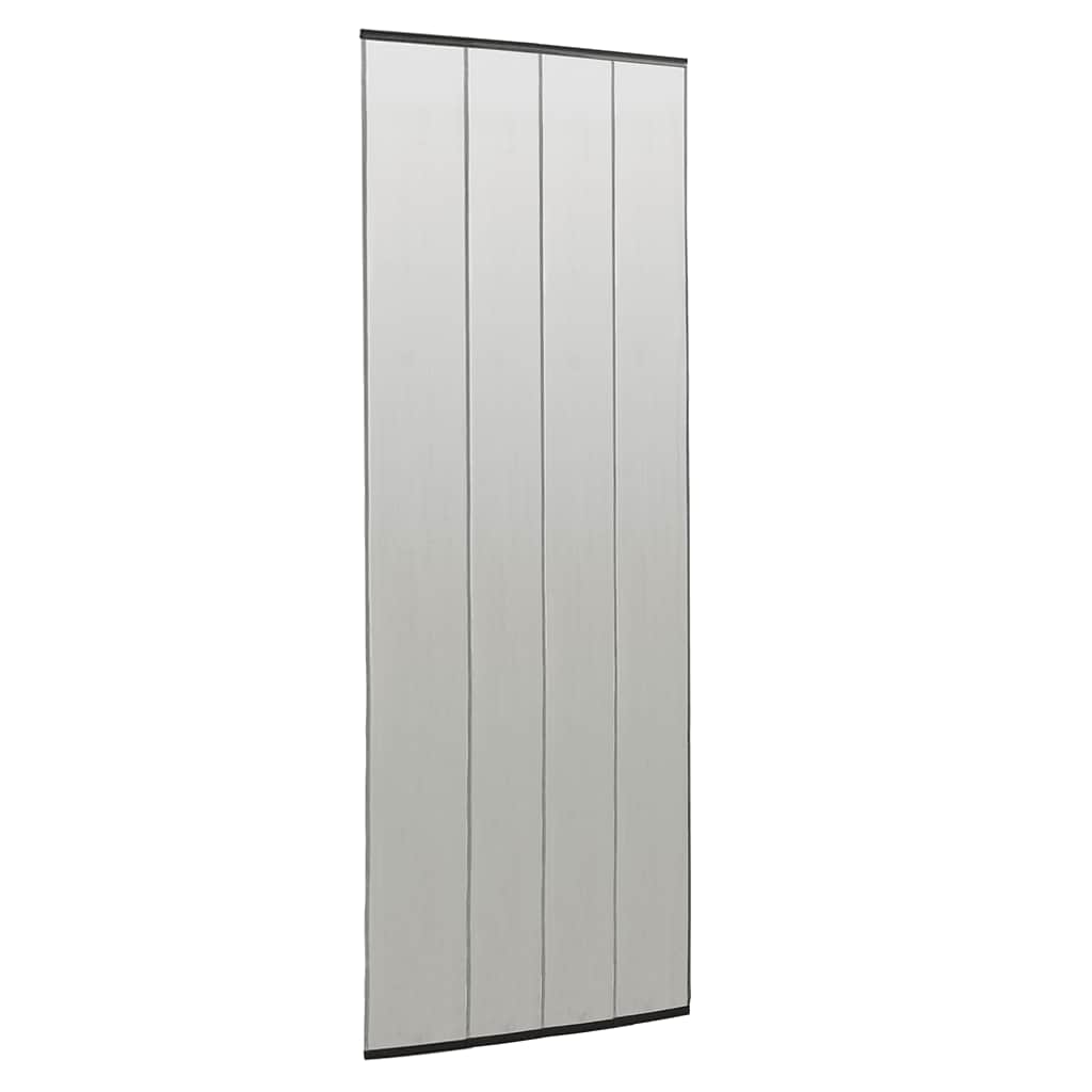 vidaXL Paravan antiinsecte cu perdea plasă neagră 100x220 cm poliester vidaXL Paravan antiinsecte cu perdea plasă neagră 100x220 cm poliester