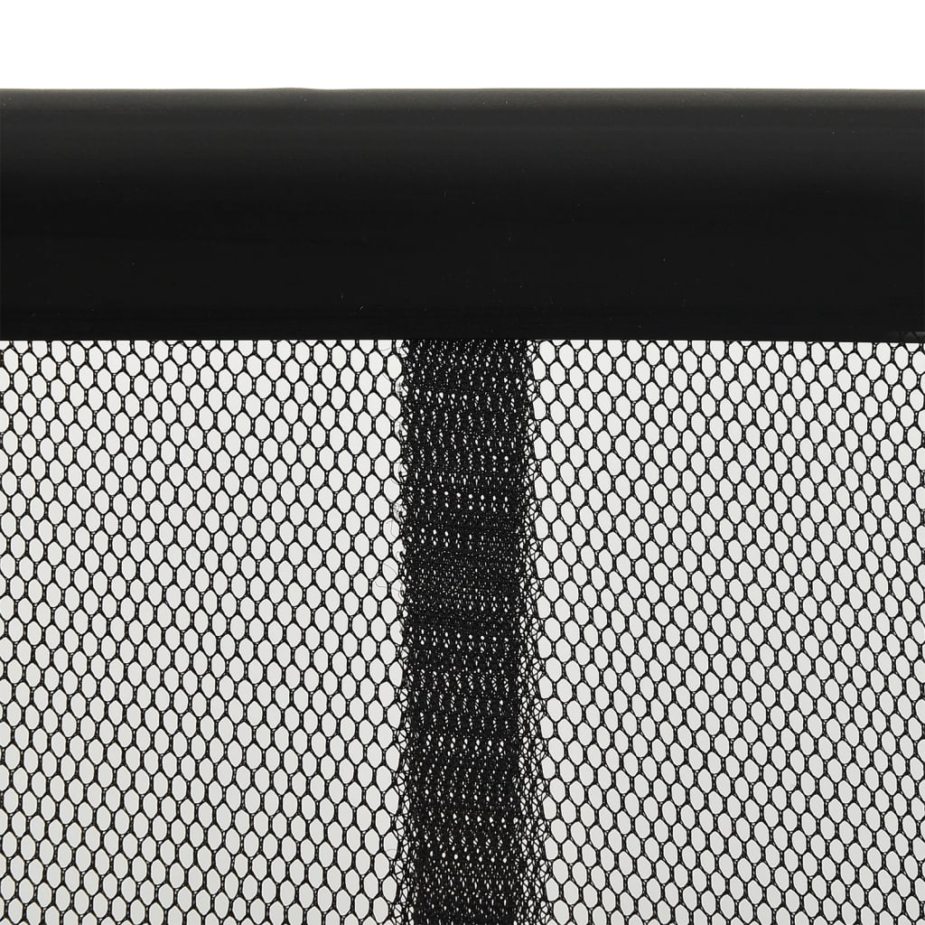 vidaXL Perdea pentru insecte cu 5 buc. de plasă, negru, 120x240 cm vidaXL Perdea pentru insecte cu 5 buc. de plasă, negru, 120x240 cm