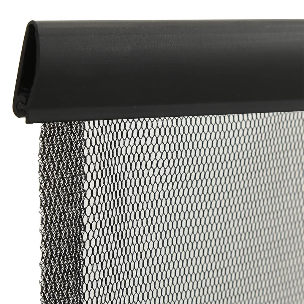 vidaXL Perdea pentru insecte cu 5 buc. de plasă, negru, 120x240 cm vidaXL Perdea pentru insecte cu 5 buc. de plasă, negru, 120x240 cm