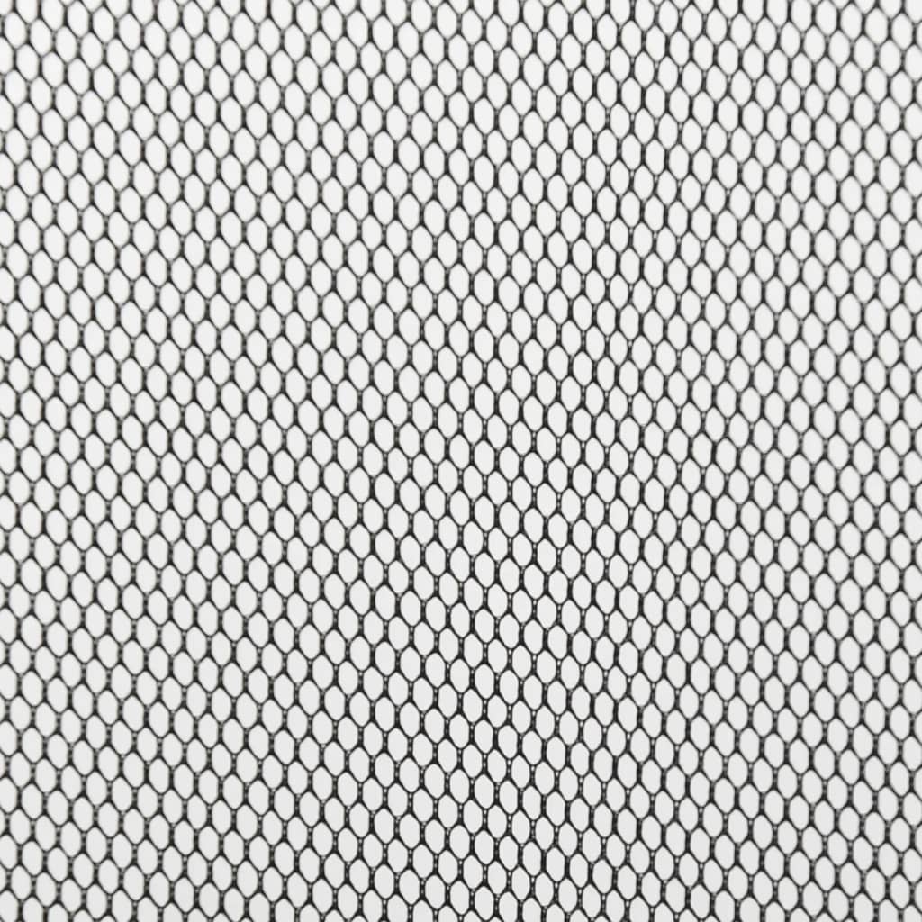 vidaXL Perdea pentru insecte cu 10 buc. de plasă, negru, 240x240 cm vidaXL Perdea pentru insecte cu 10 buc. de plasă, negru, 240x240 cm