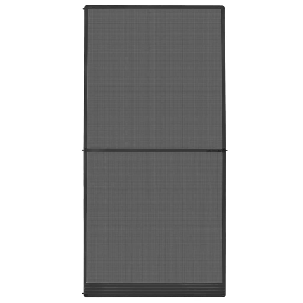 vidaXL Plasă insecte cu balamale pentru uși, antracit, 120 x 240 cm vidaXL Plasă insecte cu balamale pentru uși, antracit, 120 x 240 cm