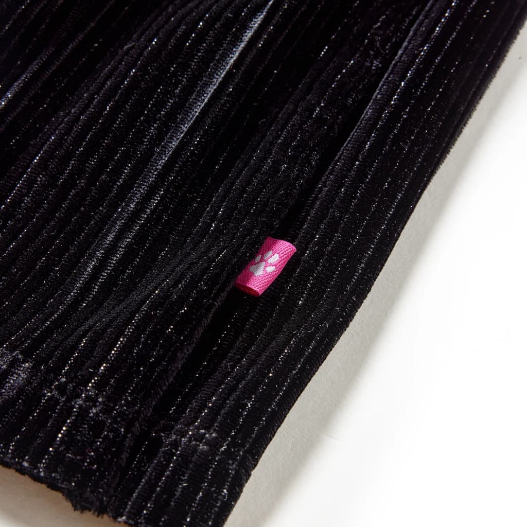 Fusta plisată pentru copii cu lurex, negru, 104 Fusta plisată pentru copii cu lurex, negru, 104
