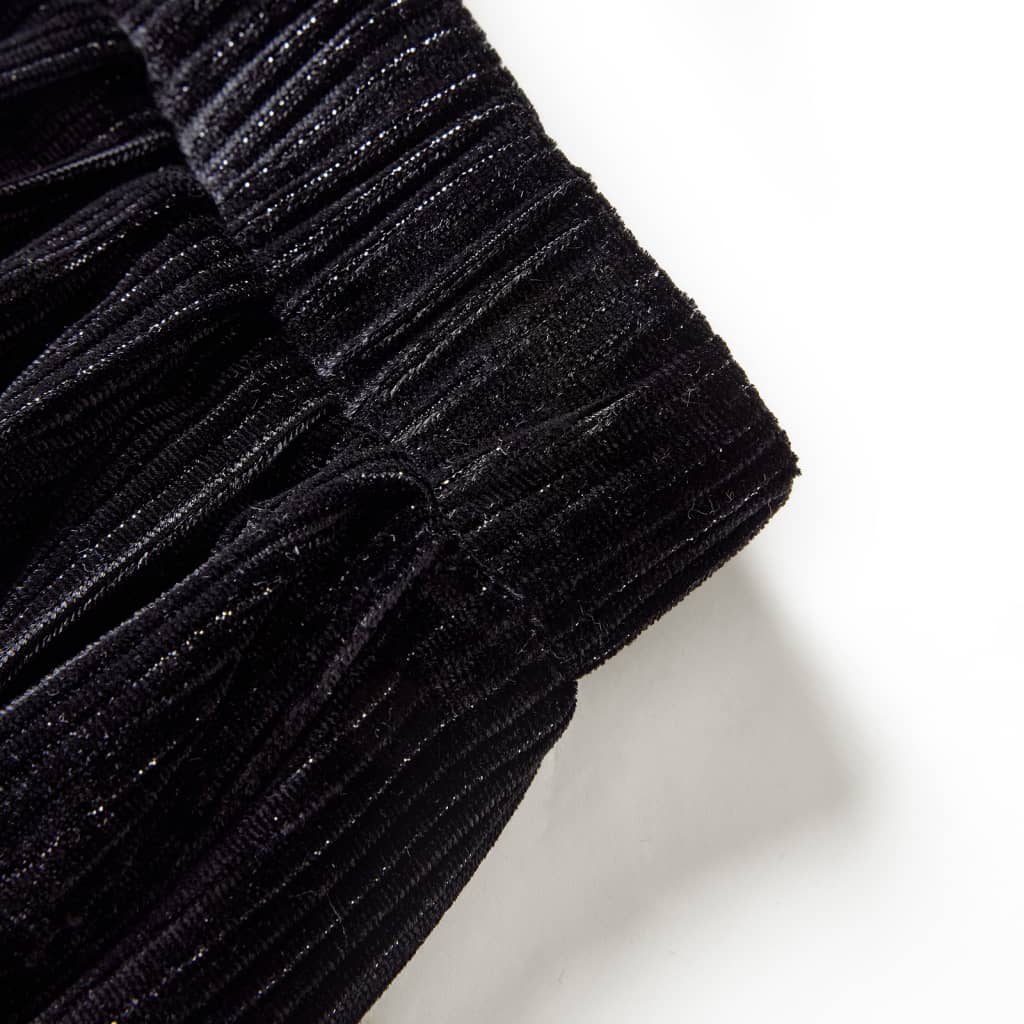 Fusta plisată pentru copii cu lurex, negru, 128 Fusta plisată pentru copii cu lurex, negru, 128
