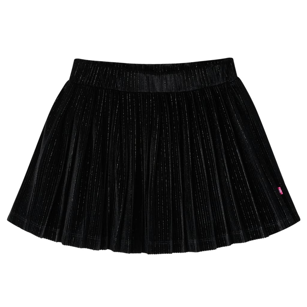 Fusta plisată pentru copii cu lurex, negru, 140 Fusta plisată pentru copii cu lurex, negru, 140