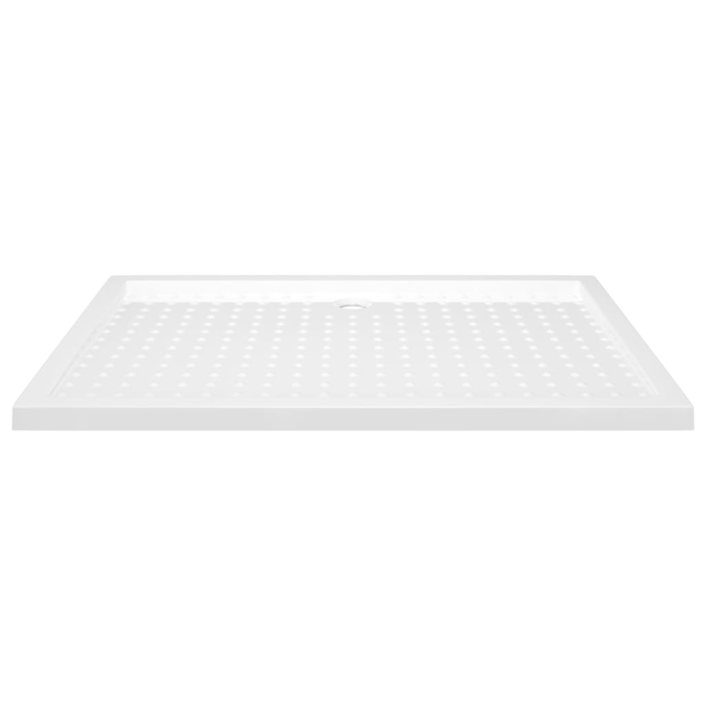 vidaXL Cădiță de duș cu puncte, alb, 80x120x4 cm, ABS vidaXL Cădiță de duș cu puncte, alb, 80x120x4 cm, ABS