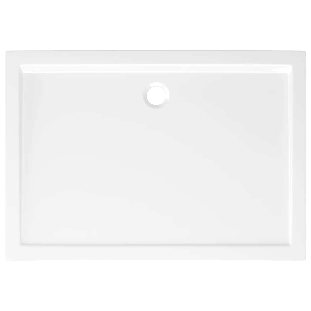 vidaXL Cădiță de duș dreptunghiulară din ABS, alb, 70x100 cm vidaXL Cădiță de duș dreptunghiulară din ABS, alb, 70x100 cm