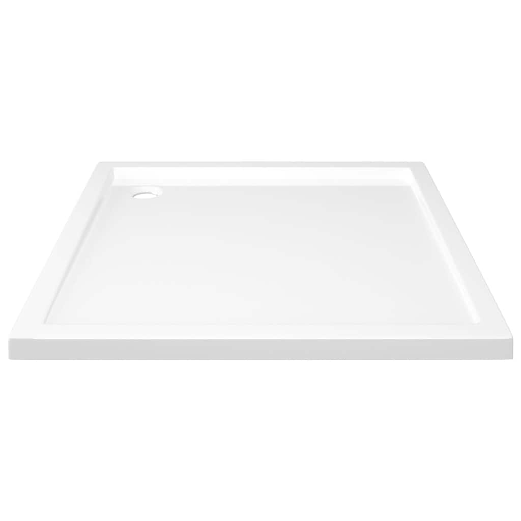 vidaXL Cădiță de duș pătrată din ABS, alb, 80x80 cm vidaXL Cădiță de duș pătrată din ABS, alb, 80x80 cm