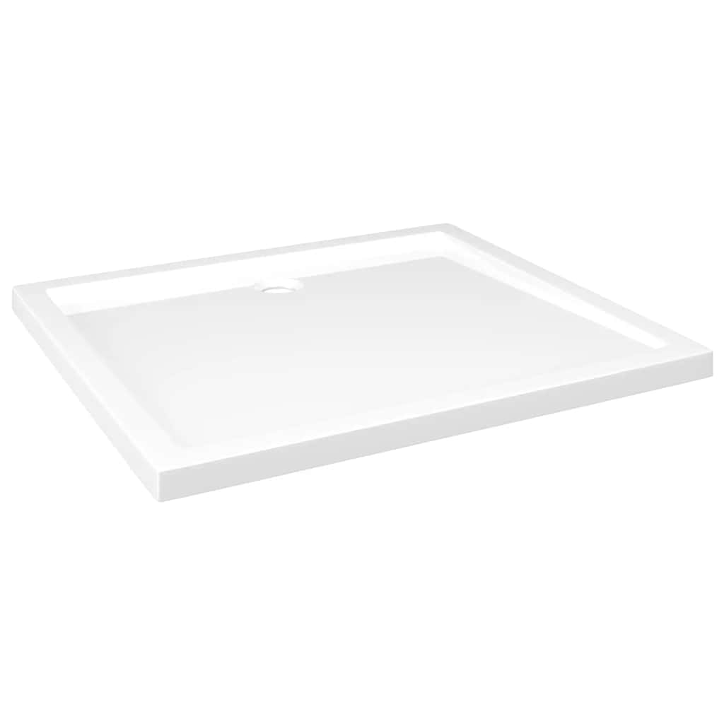 vidaXL Cădiță de duș dreptunghiulară din ABS, alb, 80x90 cm vidaXL Cădiță de duș dreptunghiulară din ABS, alb, 80x90 cm