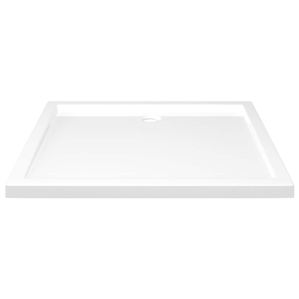 vidaXL Cădiță de duș dreptunghiulară din ABS, alb, 80x90 cm vidaXL Cădiță de duș dreptunghiulară din ABS, alb, 80x90 cm