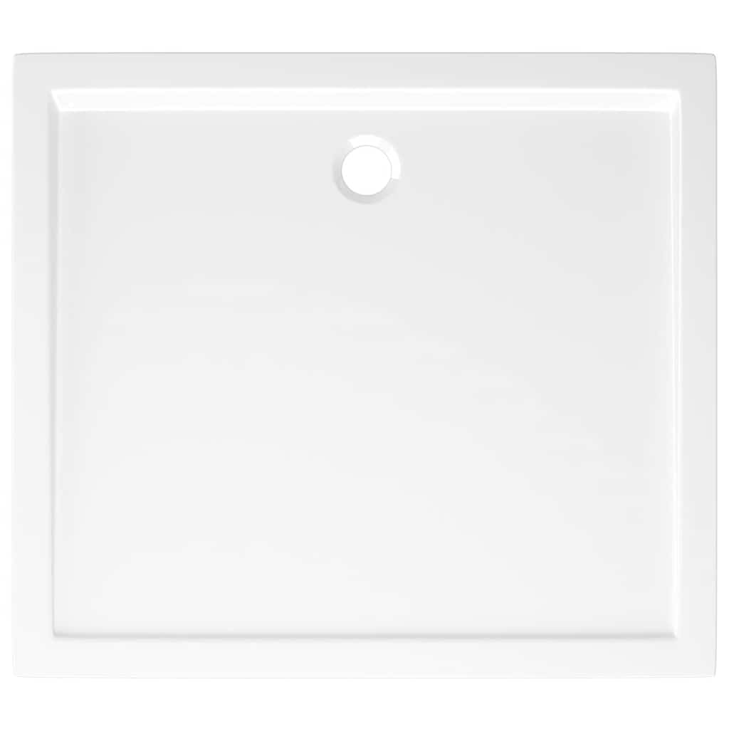 vidaXL Cădiță de duș dreptunghiulară din ABS, alb, 80x90 cm vidaXL Cădiță de duș dreptunghiulară din ABS, alb, 80x90 cm