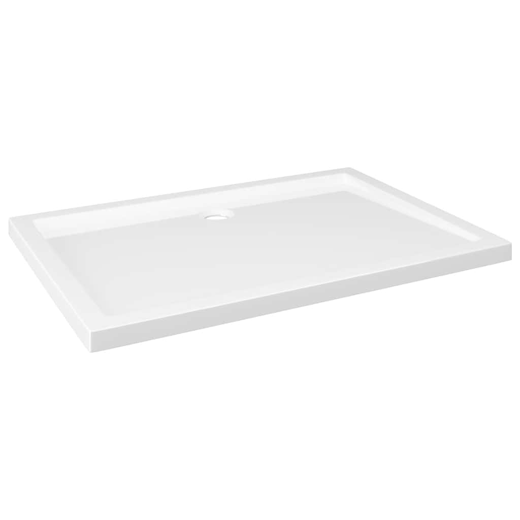 vidaXL Cădiță de duș dreptunghiulară din ABS, alb, 80x110 cm vidaXL Cădiță de duș dreptunghiulară din ABS, alb, 80x110 cm