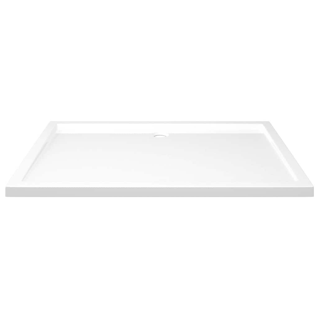 vidaXL Cădiță de duș dreptunghiulară din ABS, alb, 80x120 cm vidaXL Cădiță de duș dreptunghiulară din ABS, alb, 80x120 cm