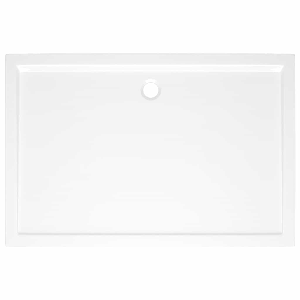 vidaXL Cădiță de duș dreptunghiulară din ABS, alb, 80x120 cm vidaXL Cădiță de duș dreptunghiulară din ABS, alb, 80x120 cm