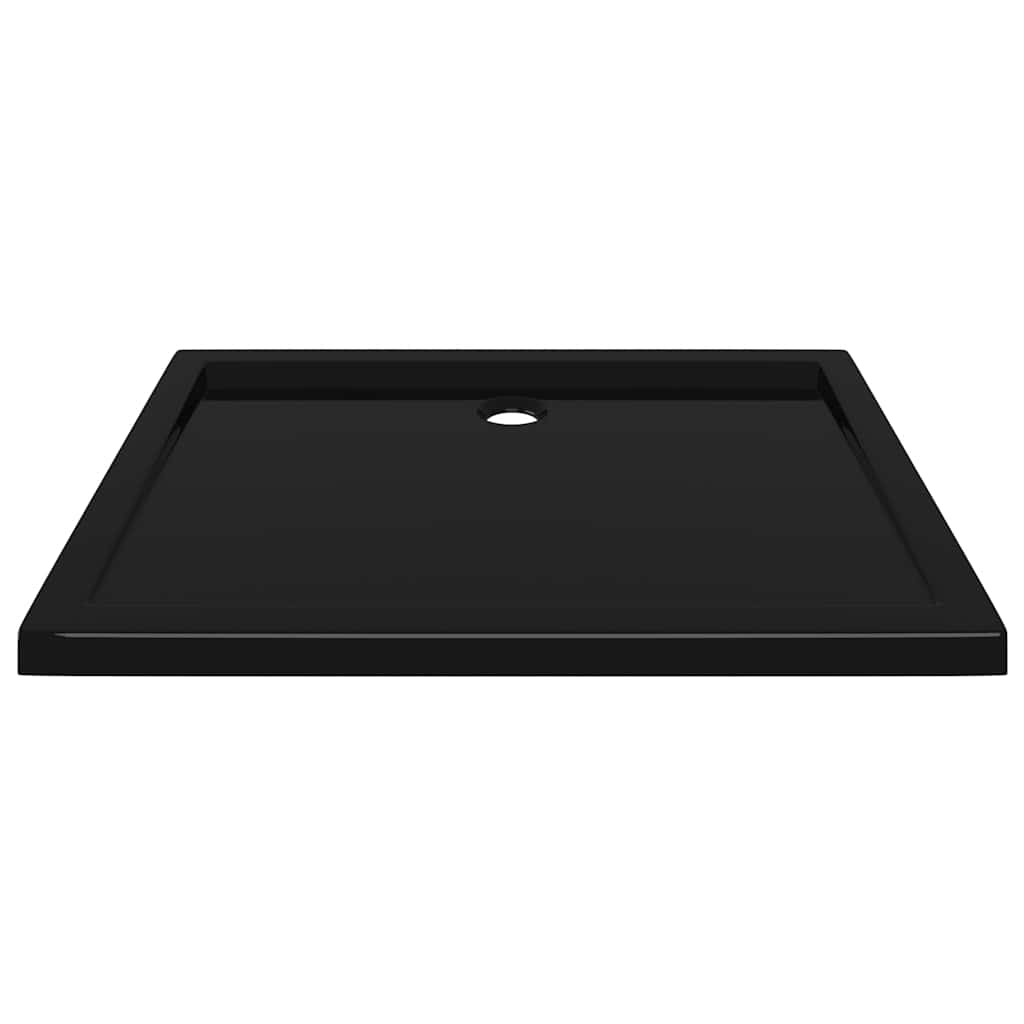 vidaXL Cădiță de duș dreptunghiulară din ABS, neagră, 70x90 cm vidaXL Cădiță de duș dreptunghiulară din ABS, neagră, 70x90 cm