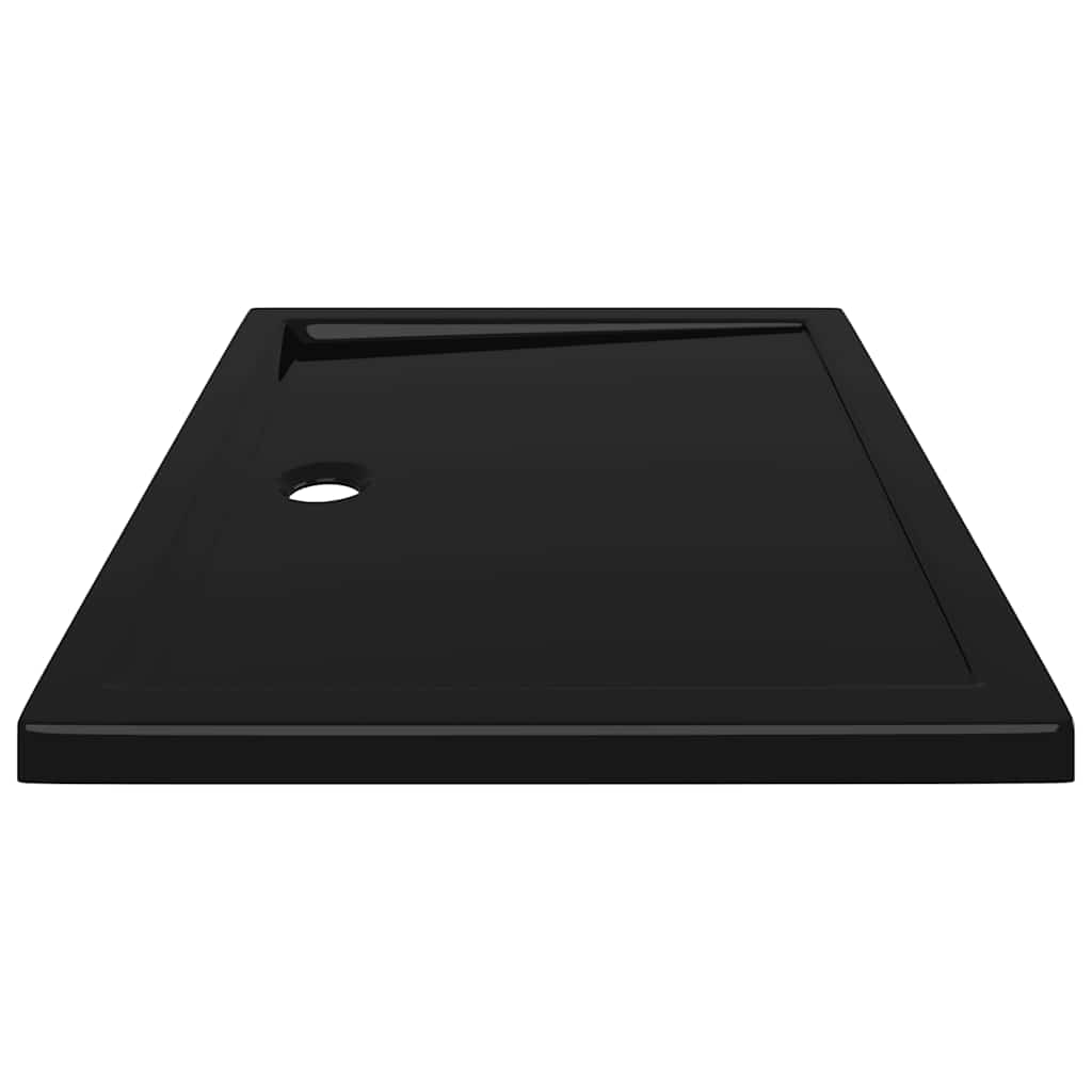 vidaXL Cădiță de duș dreptunghiulară din ABS, negru, 80x100 cm vidaXL Cădiță de duș dreptunghiulară din ABS, negru, 80x100 cm