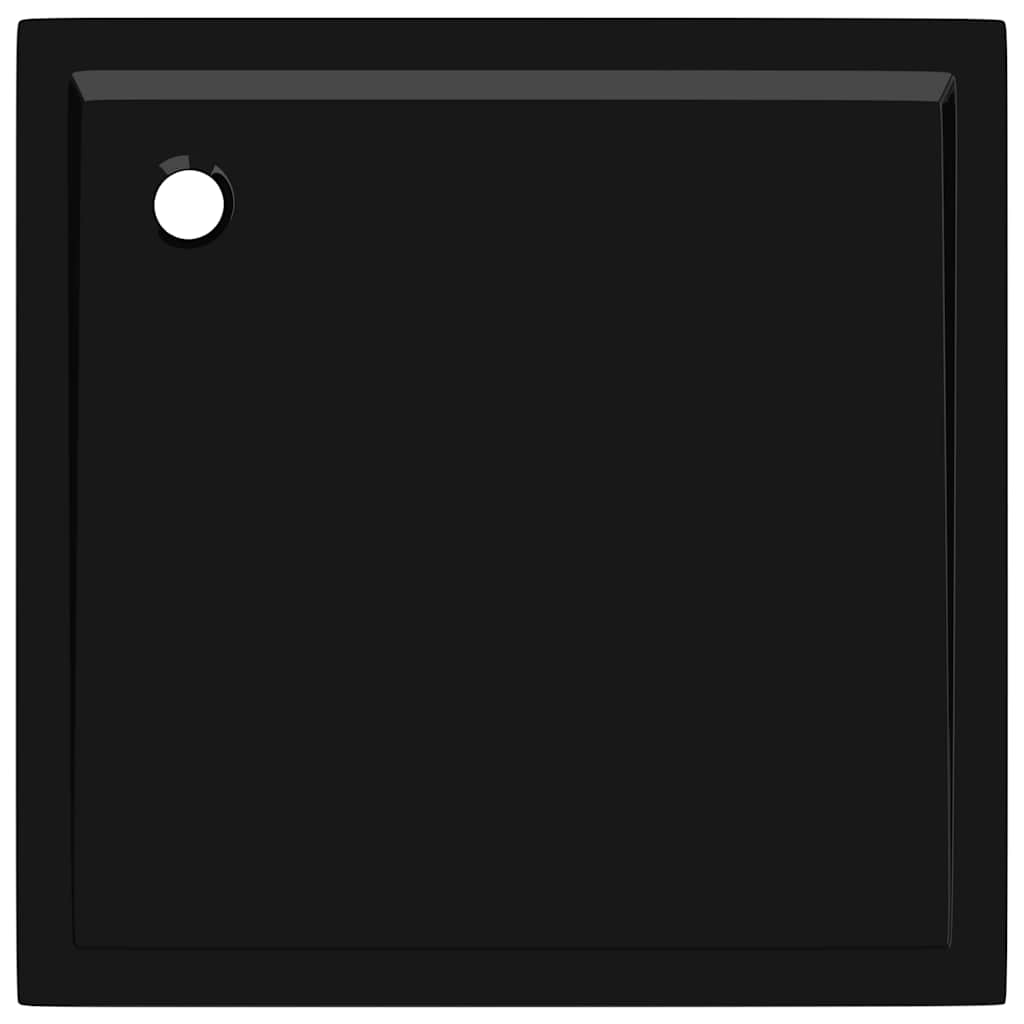 vidaXL Cădiță de duș pătrată din ABS, negru, 90x90 cm vidaXL Cădiță de duș pătrată din ABS, negru, 90x90 cm