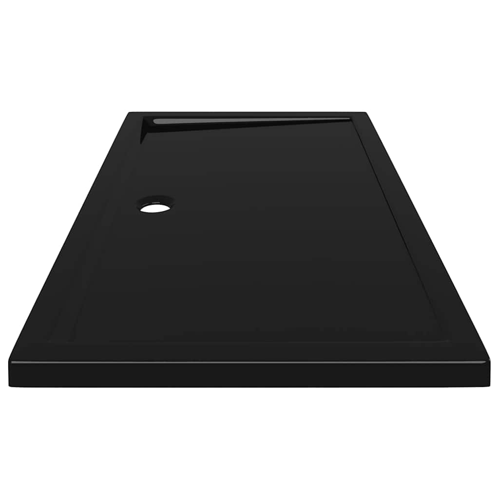 vidaXL Cădiță de duș dreptunghiulară din ABS, neagră, 70x120 cm vidaXL Cădiță de duș dreptunghiulară din ABS, neagră, 70x120 cm