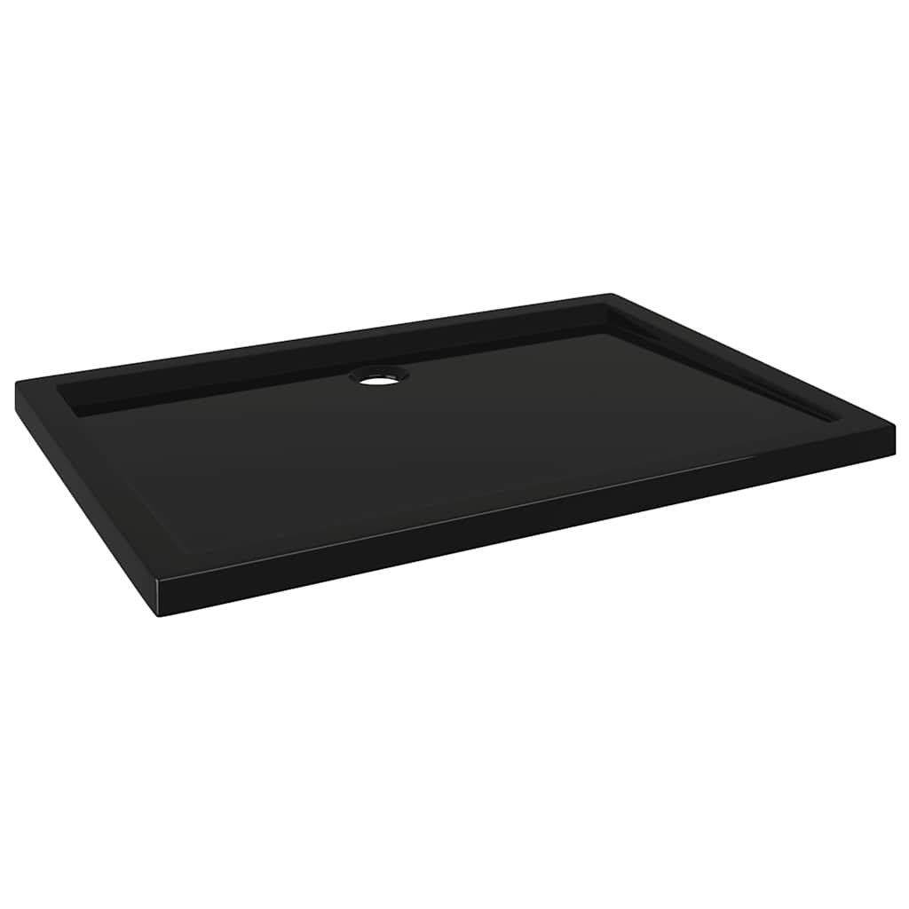 vidaXL Cădiță de duș dreptunghiulară din ABS, negru, 70x100 cm vidaXL Cădiță de duș dreptunghiulară din ABS, negru, 70x100 cm