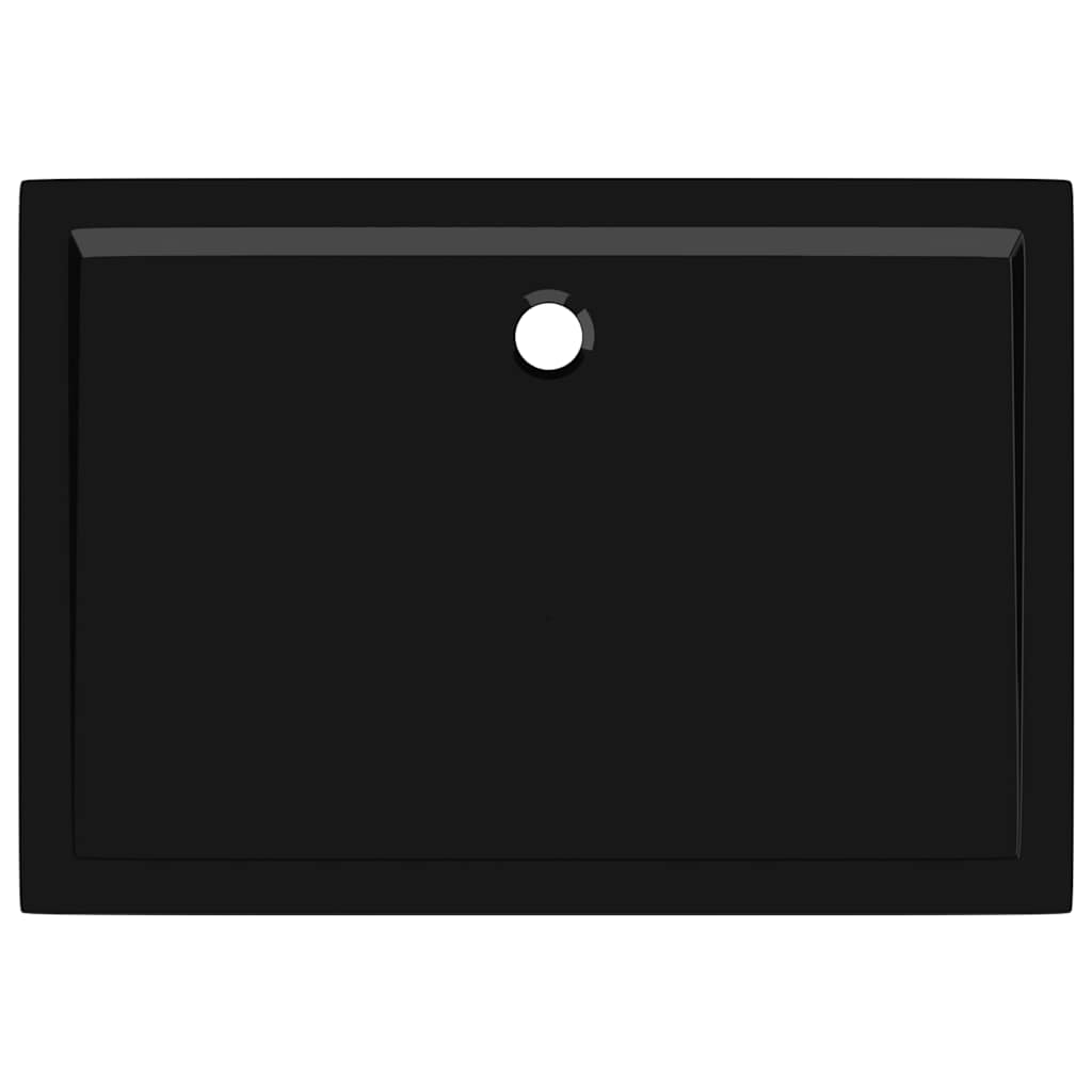 vidaXL Cădiță de duș dreptunghiulară din ABS, negru, 70x100 cm vidaXL Cădiță de duș dreptunghiulară din ABS, negru, 70x100 cm