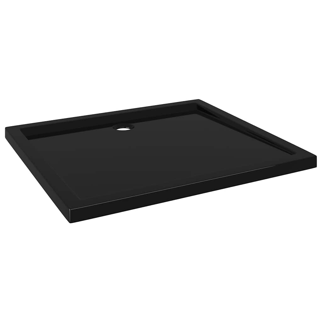 vidaXL Cădiță de duș dreptunghiulară din ABS, negru, 80x90 cm vidaXL Cădiță de duș dreptunghiulară din ABS, negru, 80x90 cm